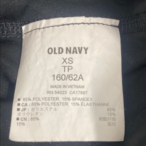 Kids Black Geometric Leggings - Picture 3 of 6